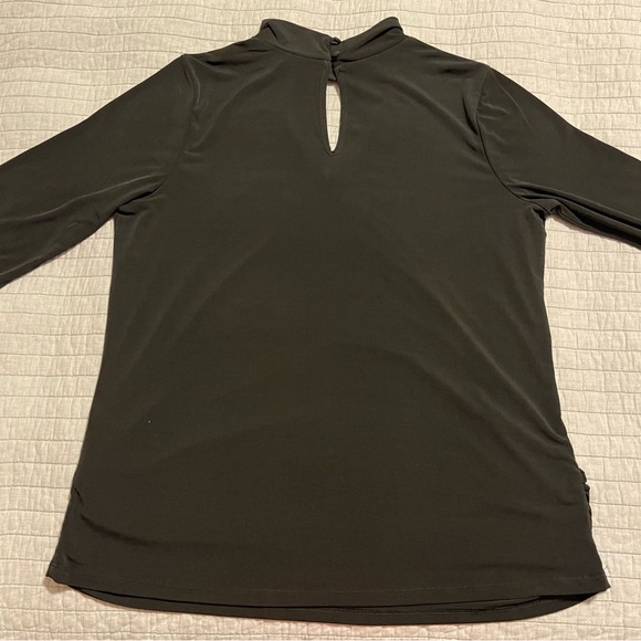 Torrid Black Studio Knit Choker Neck Top Size 0 Large 12 - Picture 11 of 14